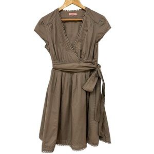 Ted Baker Brown Wrap Dress